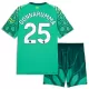 Camisola Guarda-Redes Manchester City Donnarumma 25 Criança Equipamento 1ª 2026-27 Verde