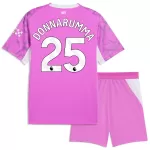 Camisola Guarda-Redes Manchester City Donnarumma 25 Criança Equipamento 2ª 2026-27 Rosa