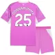 Camisola Guarda-Redes Manchester City Donnarumma 25 Criança Equipamento 2ª 2026-27 Rosa
