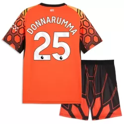 Camisola Guarda-Redes Manchester City Donnarumma 25 Criança Equipamento 3ª 2026-27 Laranja