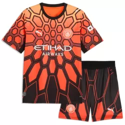 Camisola Guarda-Redes Manchester City Donnarumma 25 Criança Equipamento 3ª 2026-27 Laranja