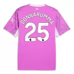 Camisola Guarda-Redes Manchester City Donnarumma 25 Homem Equipamento 2ª 2026-27 Rosa