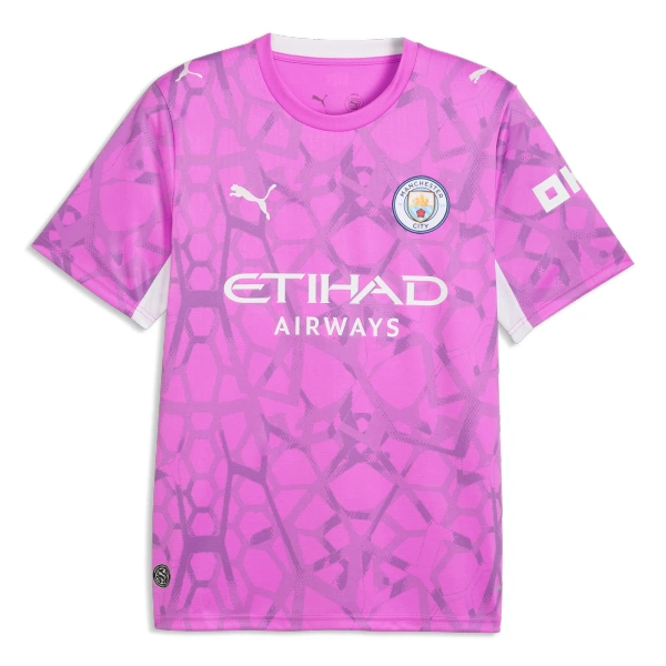 Camisola Guarda-Redes Manchester City Homem Equipamento 2ª 2026-27 Rosa