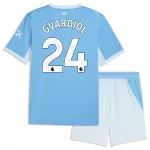 Camisola Manchester City Gvardiol 24 Criança Equipamento 1ª 2026-27