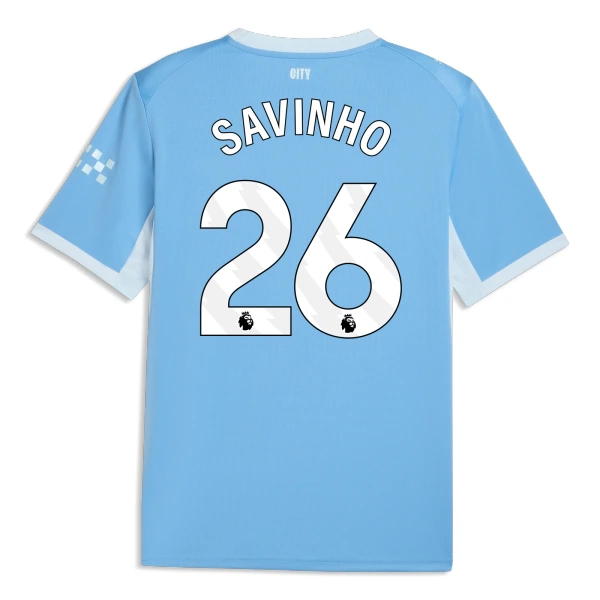 Camisola Manchester City Savinho 26 Homem Equipamento 1ª 2026-27 Camisola Manchester City Savinho 26 Homem Equipamento 1ª 2026-27