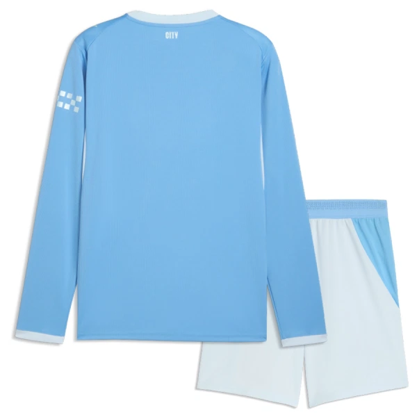 Camisola Manga Comprida Manchester City Criança Equipamento 1ª 2026-27