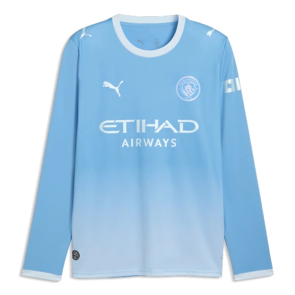 Camisola Manga Comprida Manchester City Homem Equipamento 1ª 2026-27 Camisola Manga Comprida Manchester City Homem Equipamento 1ª 2026-27