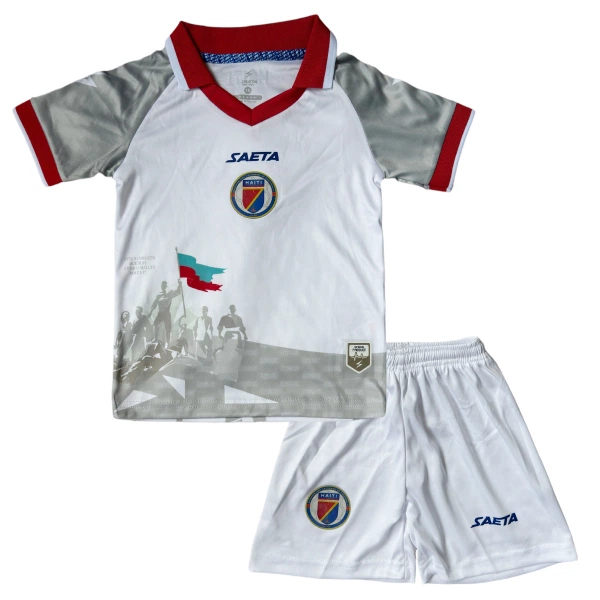 Camisola Haiti Criança Equipamento 2ª Mundial 2026 Camisola Haiti Criança Equipamento 2ª Mundial 2026