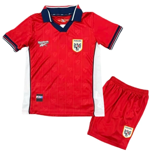 Camisola Panamá Criança Equipamento 1ª Mundial 2026 Camisola Panamá Criança Equipamento 1ª Mundial 2026
