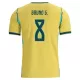 Camisola Brasil Bruno Guimaraes 8 Homem Equipamento 1ª Mundial 2026 Camisola Brasil Bruno Guimaraes 8 Homem Equipamento 1ª Mundial 2026