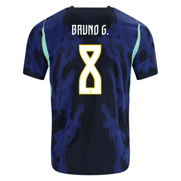 Camisola Brasil Bruno Guimaraes 8 Homem Equipamento 2ª Mundial 2026 Camisola Brasil Bruno Guimaraes 8 Homem Equipamento 2ª Mundial 2026
