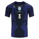 Camisola Brasil Bruno Guimaraes 8 Homem Equipamento 2ª Mundial 2026