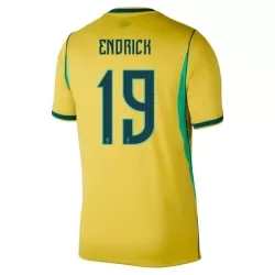 Camisola Brasil Endrick 19 Homem Equipamento 1ª Mundial 2026