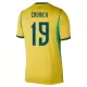 Camisola Brasil Endrick 19 Homem Equipamento 1ª Mundial 2026 Camisola Brasil Endrick 19 Homem Equipamento 1ª Mundial 2026