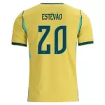 Camisola Brasil Estevao 20 Homem Equipamento 1ª Mundial 2026