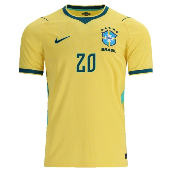 Camisola Brasil Estevao 20 Homem Equipamento 1ª Mundial 2026
