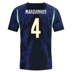 Camisola Brasil Marquinhos 4 Homem Equipamento 2ª Mundial 2026