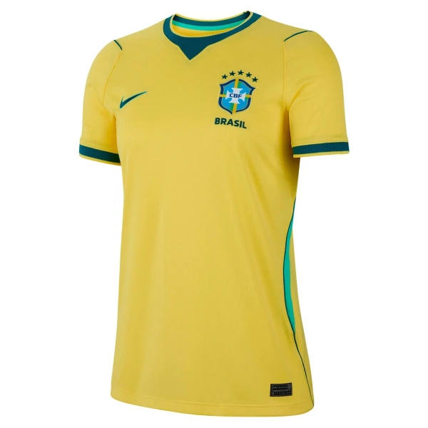 Camisola Brasil Mulher Equipamento 1ª Mundial 2026 Camisola Brasil Mulher Equipamento 1ª Mundial 2026