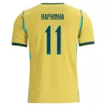 Camisola Brasil Raphinha 11 Homem Equipamento 1ª Mundial 2026