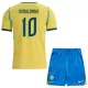 Camisola Brasil Ronaldinho 10 Criança Equipamento 1ª Mundial 2026 Camisola Brasil Ronaldinho 10 Criança Equipamento 1ª Mundial 2026