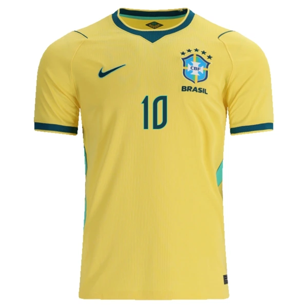 Camisola Brasil Ronaldinho 10 Homem Equipamento 1ª Mundial 2026