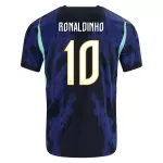 Camisola Brasil Ronaldinho 10 Homem Equipamento 2ª Mundial 2026