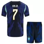 Camisola Brasil Vini JR. 7 Criança Equipamento 2ª Mundial 2026