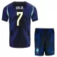 Camisola Brasil Vini JR. 7 Criança Equipamento 2ª Mundial 2026 Camisola Brasil Vini JR. 7 Criança Equipamento 2ª Mundial 2026