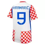 Camisola Croácia Kramaric 9 Homem Equipamento 1ª Mundial 2026