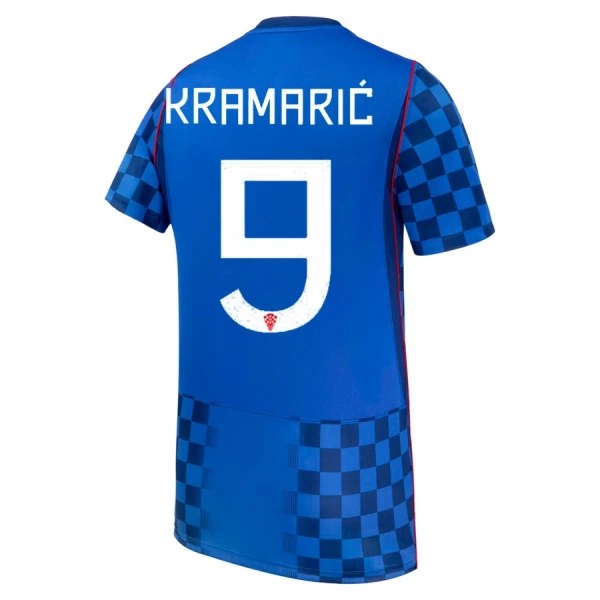 Camisola Croácia Kramaric 9 Homem Equipamento 2ª Mundial 2026 Camisola Croácia Kramaric 9 Homem Equipamento 2ª Mundial 2026