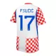 Camisola Croácia P. Sucic 17 Homem Equipamento 1ª Mundial 2026 Camisola Croácia P. Sucic 17 Homem Equipamento 1ª Mundial 2026