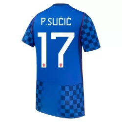 Camisola Croácia P. Sucic 17 Homem Equipamento 2ª Mundial 2026