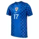 Camisola Croácia P. Sucic 17 Homem Equipamento 2ª Mundial 2026