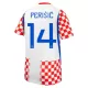Camisola Croácia Perišić 14 Criança Equipamento 1ª Mundial 2026
