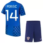 Camisola Croácia Perišić 14 Criança Equipamento 2ª Mundial 2026