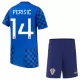 Camisola Croácia Perišić 14 Criança Equipamento 2ª Mundial 2026 Camisola Croácia Perišić 14 Criança Equipamento 2ª Mundial 2026