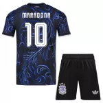 Camisola Argentina Maradona 10 Criança Equipamento 2ª Mundial 2026