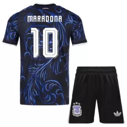 Camisola Argentina Maradona 10 Criança Equipamento 2ª Mundial 2026