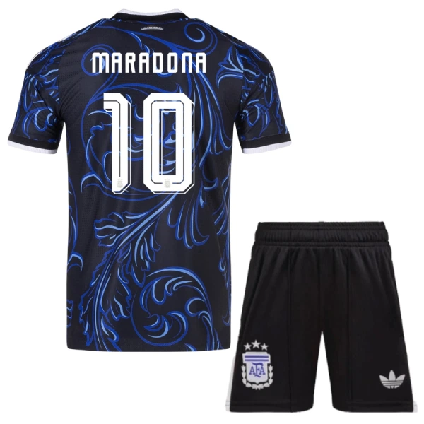 Camisola Argentina Maradona 10 Criança Equipamento 2ª Mundial 2026 Camisola Argentina Maradona 10 Criança Equipamento 2ª Mundial 2026