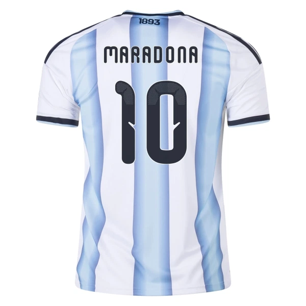 Camisola Argentina Maradona 10 Homem Equipamento 1ª Mundial 2026 Camisola Argentina Maradona 10 Homem Equipamento 1ª Mundial 2026