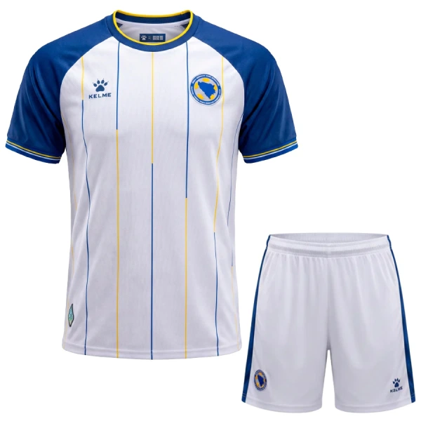 Camisola Bósnia e Herzegovina Criança Equipamento 2ª Mundial 2026 Camisola Bósnia e Herzegovina Criança Equipamento 2ª Mundial 2026
