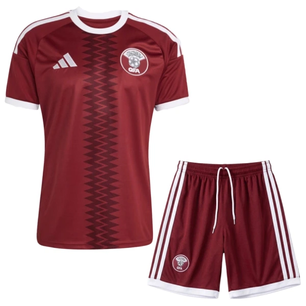 Camisola Catar Criança Equipamento 1ª Mundial 2026
