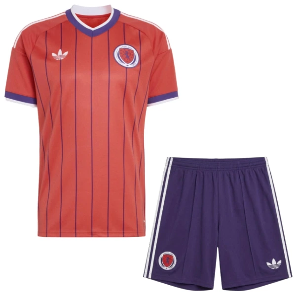 Camisola Escócia Criança Equipamento 2ª Mundial 2026 Camisola Escócia Criança Equipamento 2ª Mundial 2026