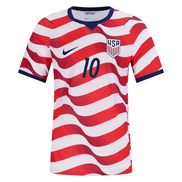 Camisola EUA Pulisic 10 Homem Equipamento 1ª Mundial 2026