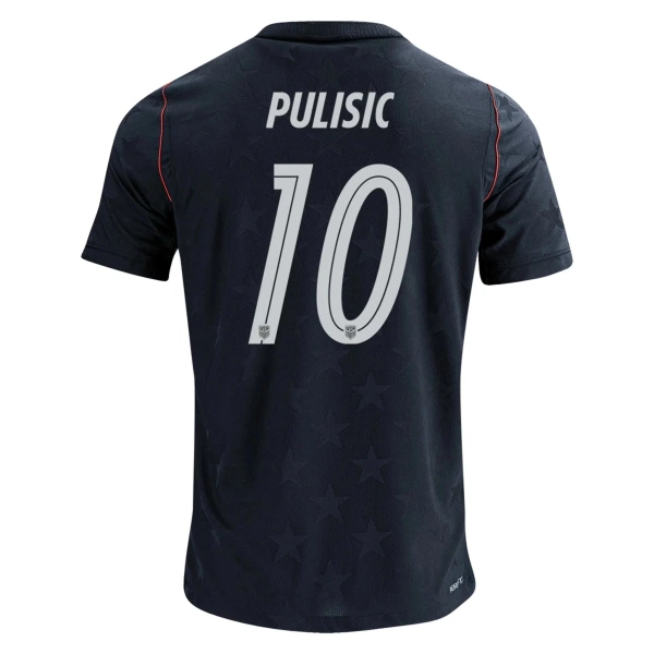 Camisola EUA Pulisic 10 Homem Equipamento 2ª Mundial 2026 Camisola EUA Pulisic 10 Homem Equipamento 2ª Mundial 2026