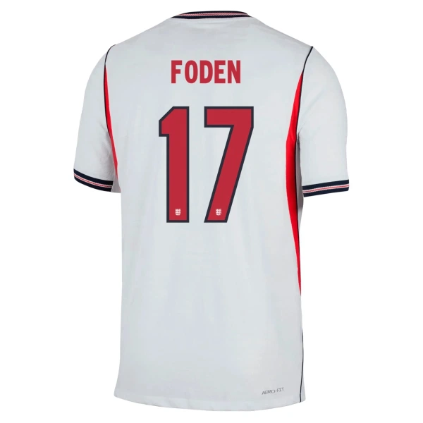 Camisola Inglaterra Foden 17 Homem Equipamento 1ª Mundial 2026 Camisola Inglaterra Foden 17 Homem Equipamento 1ª Mundial 2026