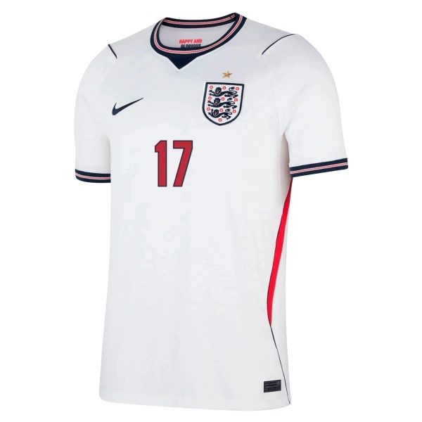 Camisola Inglaterra Foden 17 Homem Equipamento 1ª Mundial 2026