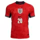 Camisola Inglaterra Palmer 20 Homem Equipamento 2ª Mundial 2026