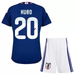 Camisola Japão Kubo 20 Criança Equipamento 1ª Mundial 2026