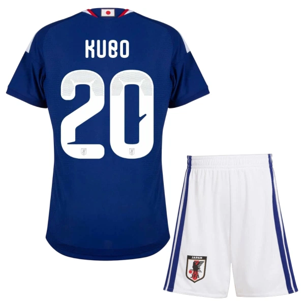 Camisola Japão Kubo 20 Criança Equipamento 1ª Mundial 2026 Camisola Japão Kubo 20 Criança Equipamento 1ª Mundial 2026